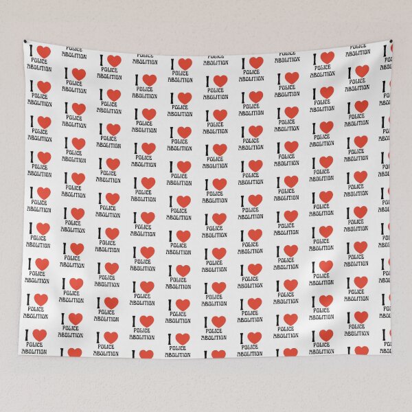 Item preview, I <3 police abolition designed and sold by ofbadfaith.