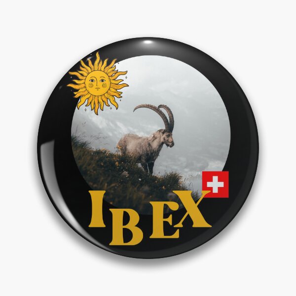 Item preview, Alpine ibex bouquetin Switzerland Schweiz the Alps designed and sold by Swissstore.
