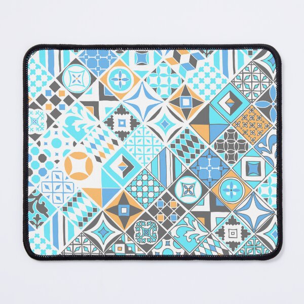 Item preview, Beachy Colors Tile Patterns designed and sold by sunnthreads.