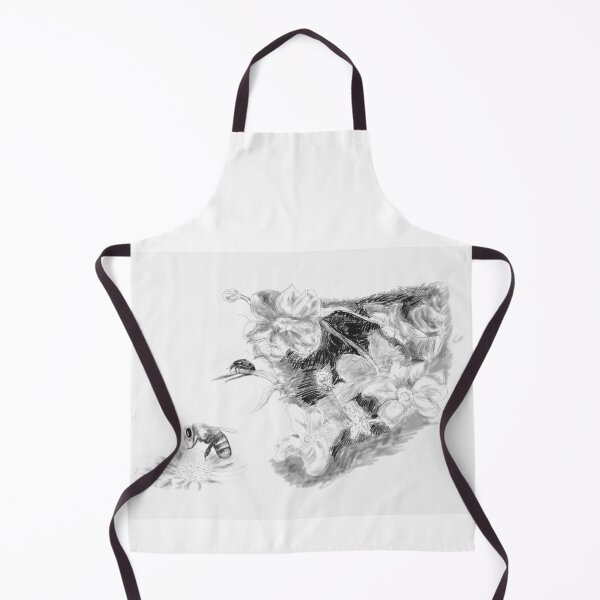 Item preview, Ladybug & Honeybee B&W designed and sold by PaulinePS.