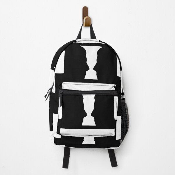 Item preview, Two silhouette profile or a white vase Optical illusion designed and sold by bolkibox.