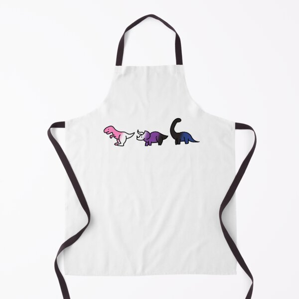 Item preview, Gender fluid pride dinos. designed and sold by Violets-Designs.