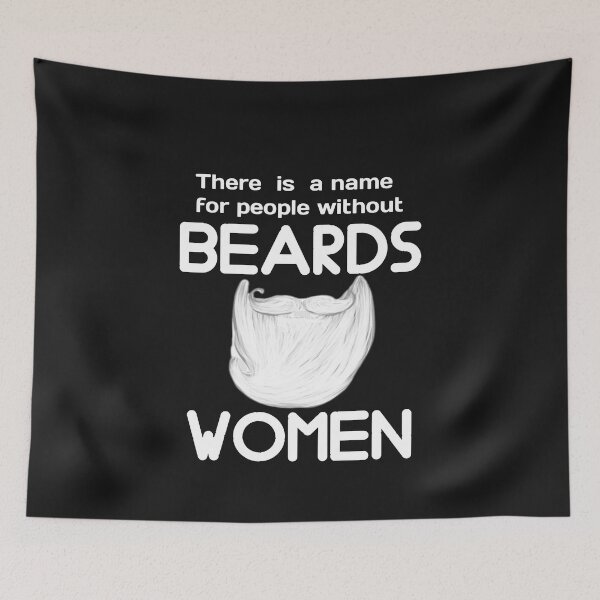Item preview, There is a name for people without beards women designed and sold by Itaxi.
