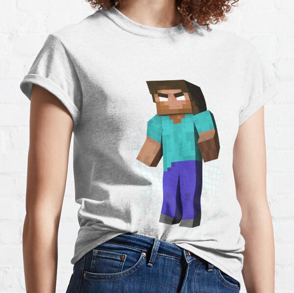 herobrine in creeper shirt Minecraft Skin