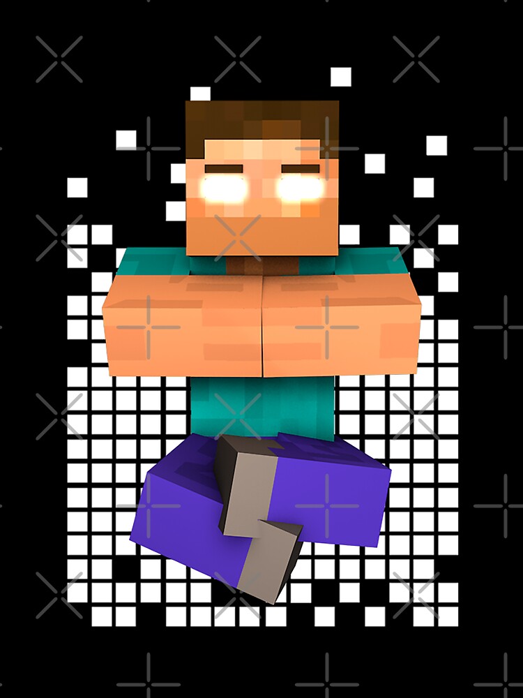 herobrine in creeper shirt Minecraft Skin