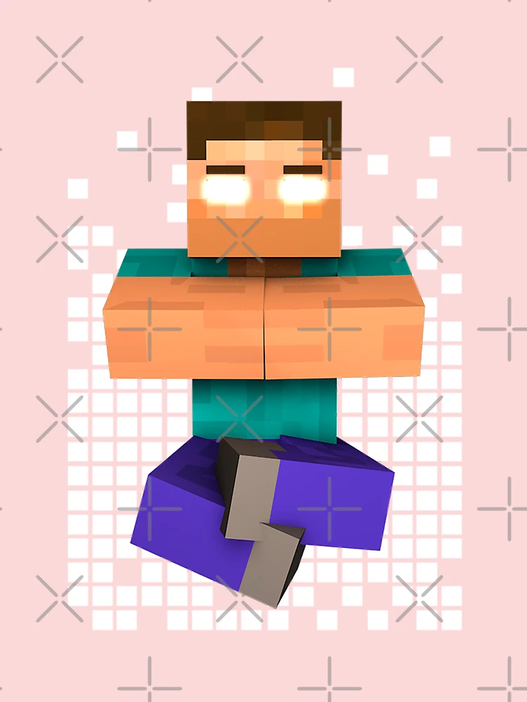 Clip Art Minecraft Pe Herobrine Skin - Clip Art Minecraft Pe