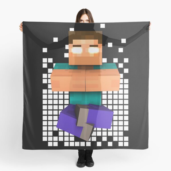 Herobrine Minecraft Scarves for Sale