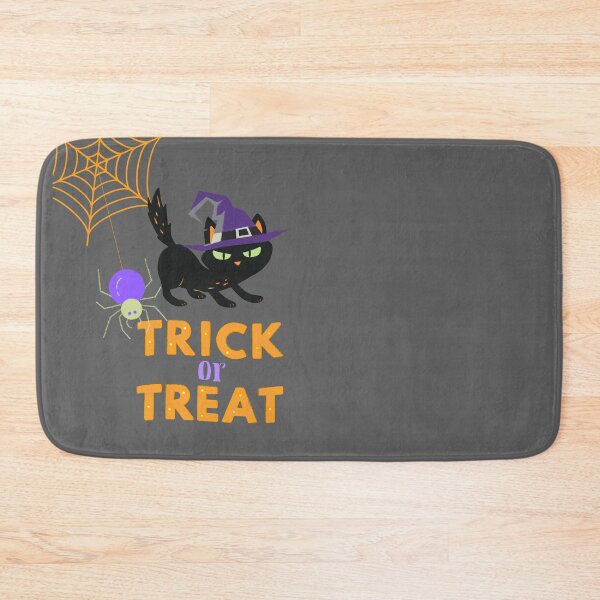Item preview, Trick or Treat Halloween Black Cat designed and sold by Ksaavet.