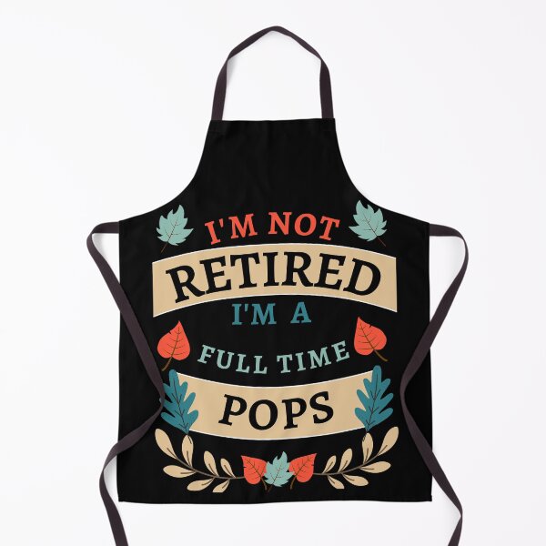 Item preview, Retired Pops 2022. Funny, perfect for Retiring Grandpas who love inspirational quotes. Give as a Retirement gift for your dad, grandfather husband or coworker who love their grandkids designed and sold by Saffire6.