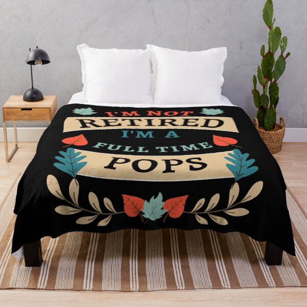 Item preview, Retired Pops 2022. Funny, perfect for Retiring Grandpas who love inspirational quotes. Give as a Retirement gift for your dad, grandfather husband or coworker who love their grandkids designed and sold by Saffire6.