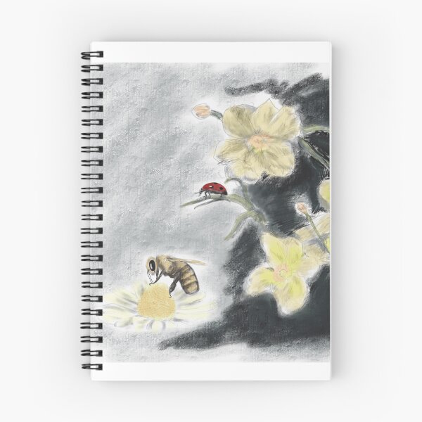 Item preview, Ladybug watching Honeybee Color designed and sold by PaulinePS.