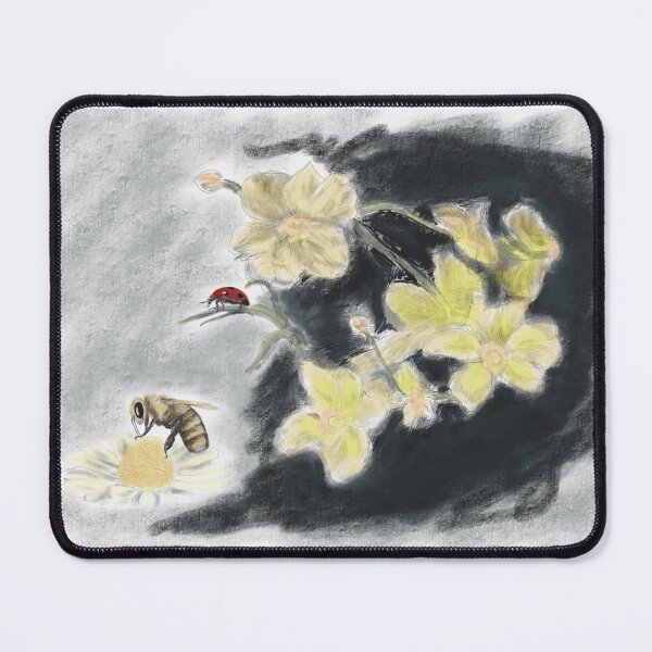 Item preview, Ladybug watching Honeybee Color designed and sold by PaulinePS.