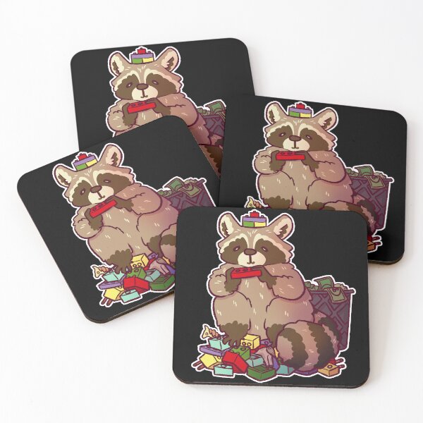 Item preview, Hoarding Raccoon designed and sold by ghostcashew.