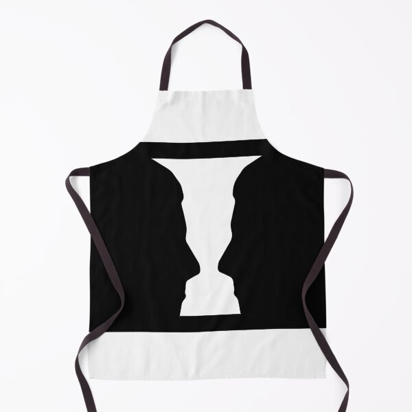 Item preview, Two silhouette profile or a white vase Optical illusion designed and sold by bolkibox.