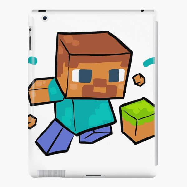 Enderman Grass Block iPad Case & Skin for Sale by qloc