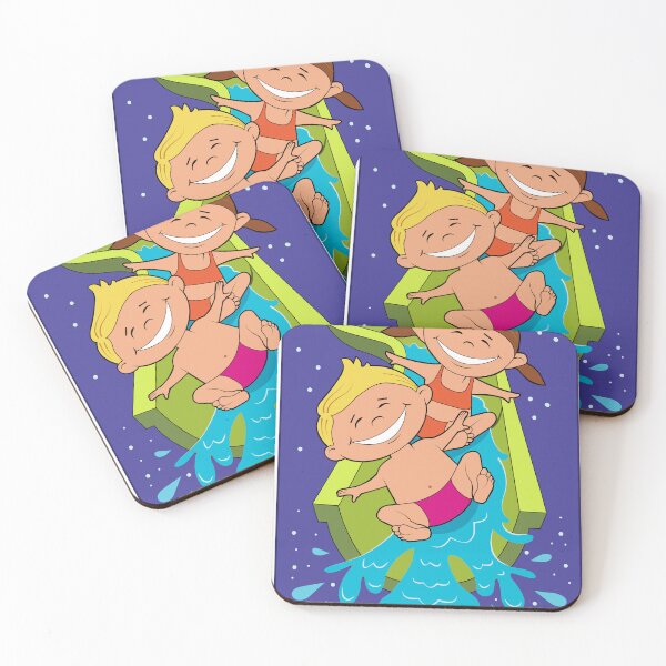 Item preview, Children at a water park. designed and sold by titestreet.