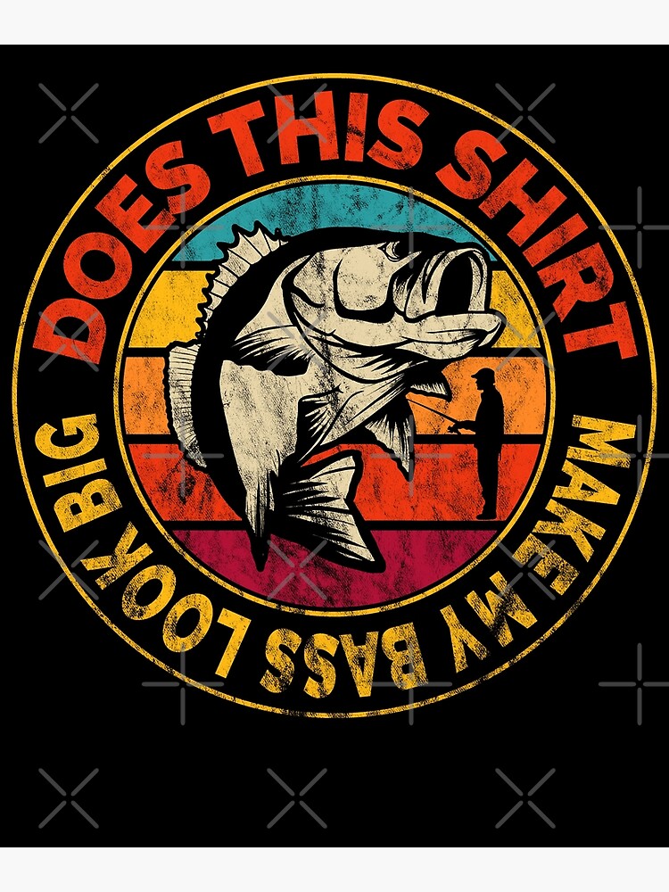 Funny Fishing For Men Bass Fly Fishing Fisherman Retro Shirt & Hoodie 