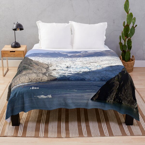 Item preview, A glacier flowing into the water in Alaska - WelshDesigns designed and sold by welshdesigns.