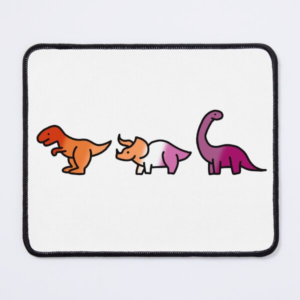 Item preview, Lesbian pride dinos designed and sold by Violets-Designs.