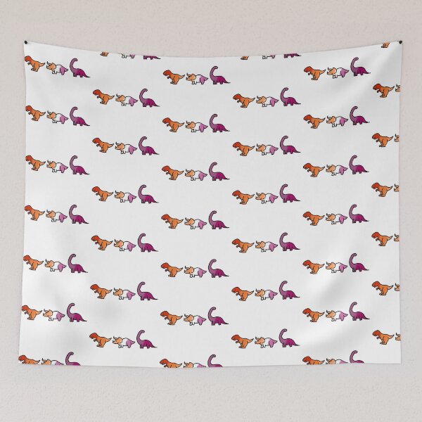 Item preview, Lesbian pride dinos designed and sold by Violets-Designs.