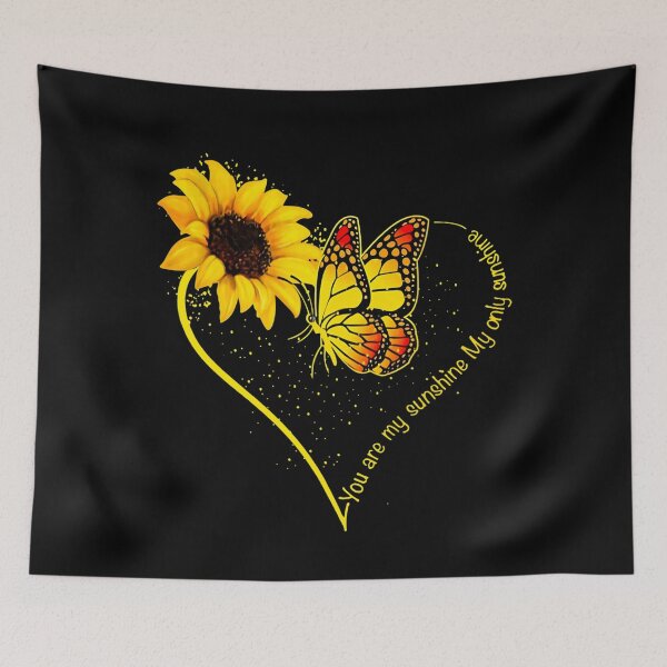 Item preview, Butterfly You Are My Sunshine My Only Sunshine Sunflower designed and sold by unhappyshout692.