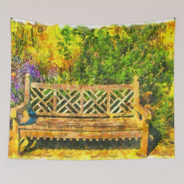 Item preview, The Garden Seat in Summer designed and sold by Martyn R Arnold Fine Art Nature & Landscape Photography.