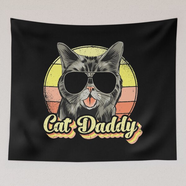 Item preview, Cat Daddy, Best Cat Dad Ever, Funny Cat Lover designed and sold by unhappyshout692.