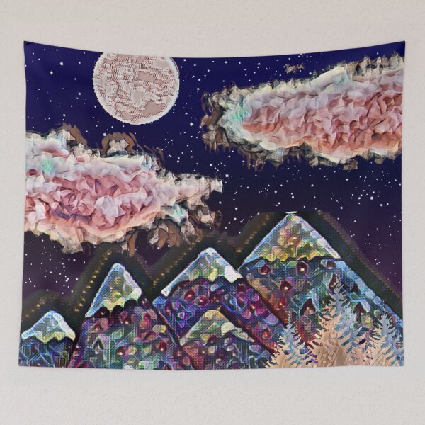 Item preview, Mystical Mountain designed and sold by Vanessa Hogle.