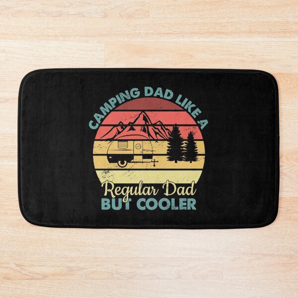 Item preview, Camping Dad Nature Outdoor Activity Campfire Camper designed and sold by haselshirt.