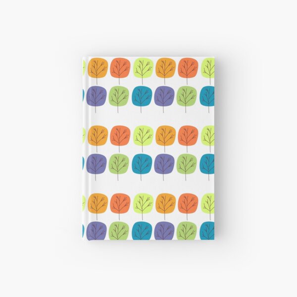 Six magical trees Hardcover Journal