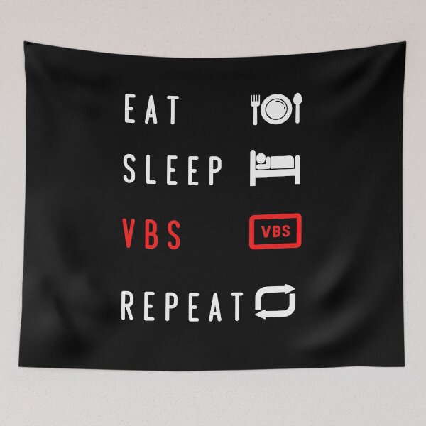 Item preview, eat sleep vbs repeat designed and sold by kubix81.