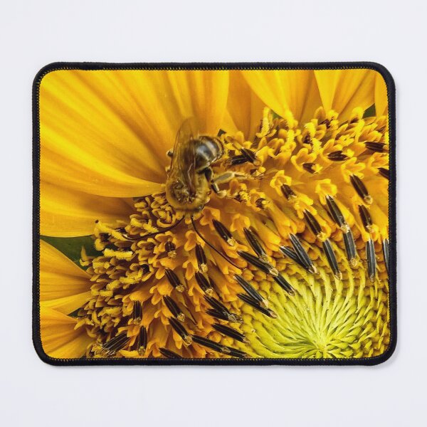 Item preview, Bee Sunflower-10 designed and sold by ScaredylionFoto.