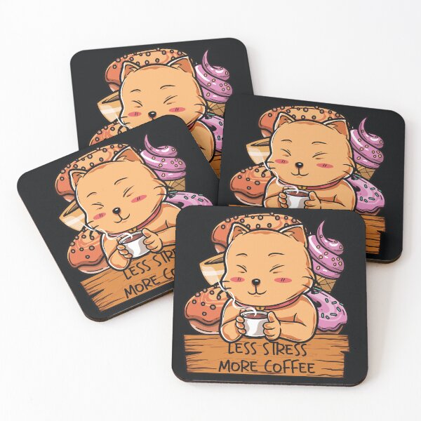 Item preview, Less Stress More Coffee designed and sold by unygara.