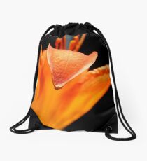 Orange DayLily ^ Drawstring Bag