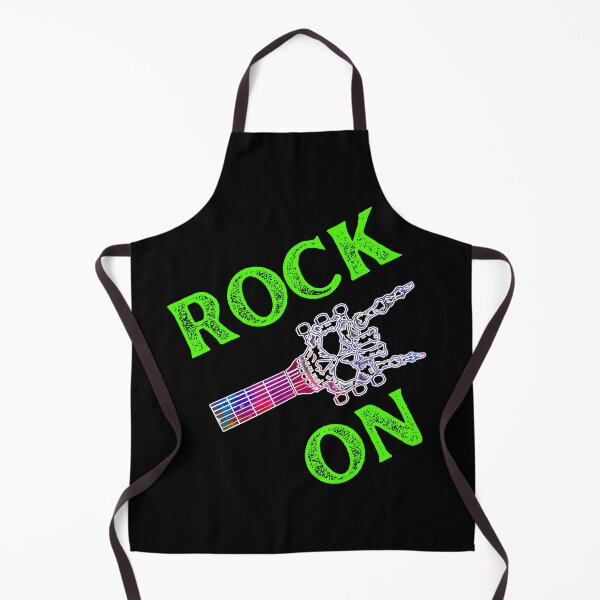 Item preview, Rock On Guitar Neck And Skeleton Hand designed and sold by WoodburyLake.