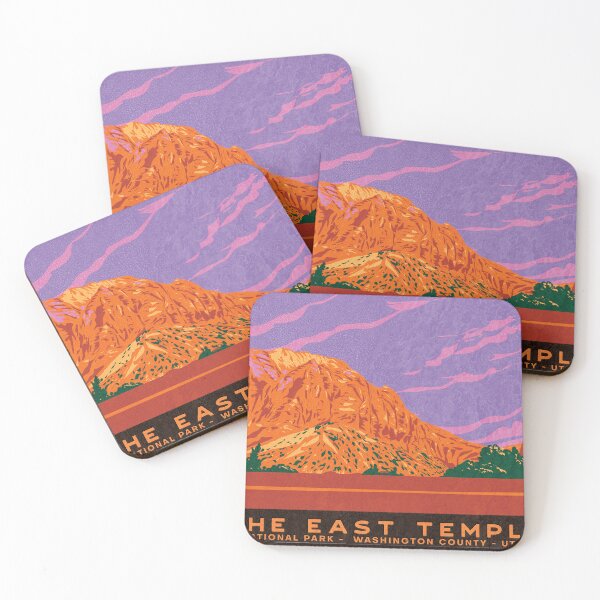 Item preview, The East Temple Zion National Park designed and sold by JordanHolmes.