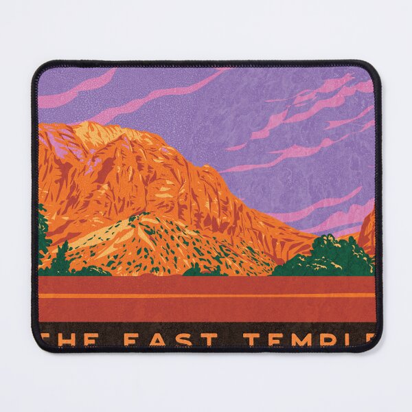 Item preview, The East Temple Zion National Park designed and sold by JordanHolmes.