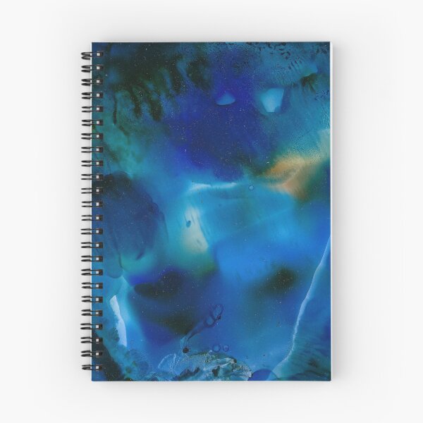 Item preview, Into the Blue |  Alcohol Ink Abstract designed and sold by Ethel Wagner Art.