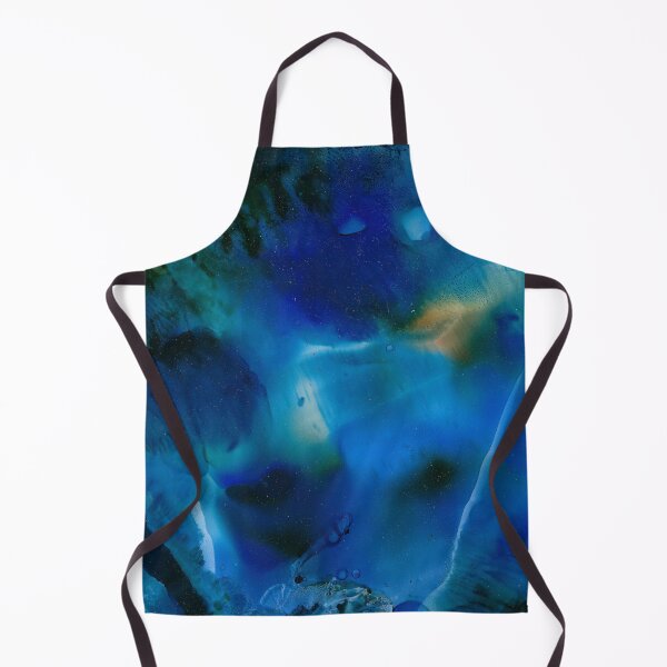 Item preview, Into the Blue | Alcohol Ink Abstract designed and sold by Ethel Wagner Art.
