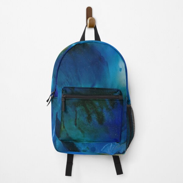 Item preview, Into the Blue |  Alcohol Ink Abstract designed and sold by Ethel Wagner Art.