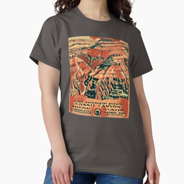 Vista previa del artículo con la obra «Arte del viaje del vintage del parque nacional del Gran Cañón», diseñado y vendido por nerdchild.