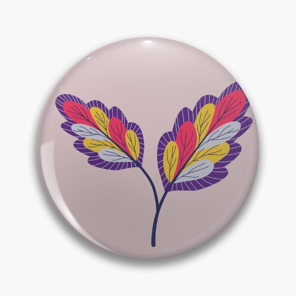 Item preview, Retro 70s Colorful, Modernist Abstract  Floral Design Decor designed and sold by David Thibodeaux.