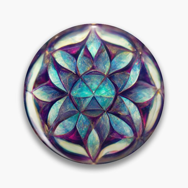 Item preview, Gem Crystalline Mandala pattern designed and sold by StoneyPhenix.