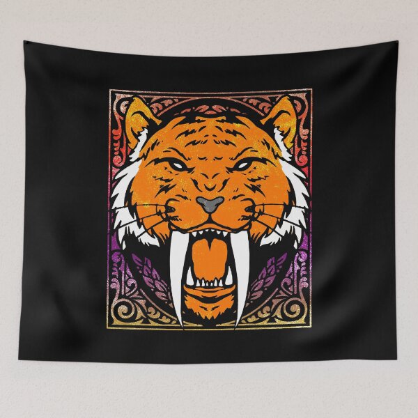 Item preview, saber-toothed tiger designed and sold by Mila1946.
