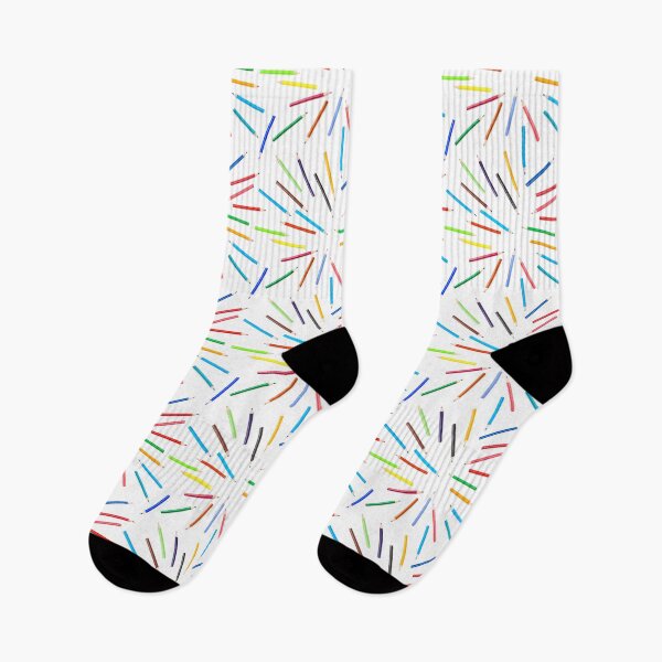 Item preview, Coloured Pencils Back To School Seamless Pattern Design designed and sold by Narkusdesign.