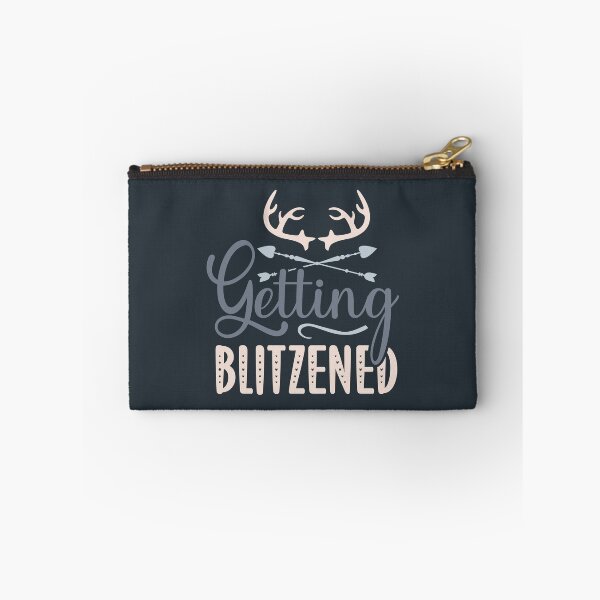 Item preview, Getting Blitzened - Funny Christmas pun designed and sold by DebbisPalette.