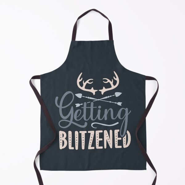 Item preview, Getting Blitzened - Funny Christmas pun designed and sold by DebbisPalette.