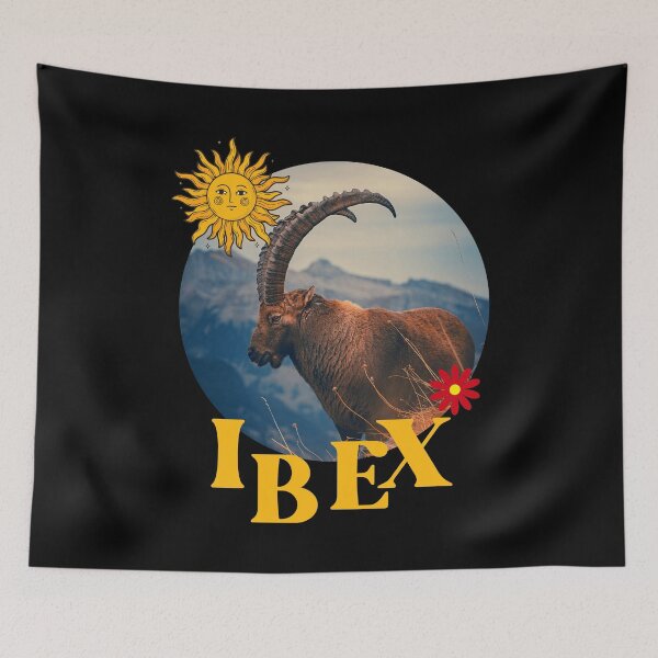 Item preview, Alpine ibex bouquetin Switzerland Schweiz the Alps designed and sold by Swissstore.