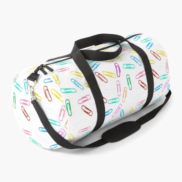 Item preview, Color Paper Clips Seamless Pattern Design designed and sold by Narkusdesign.