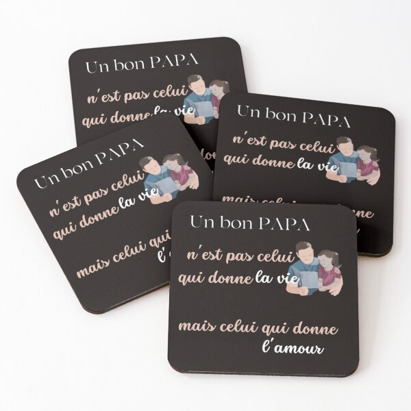 Aperçu de l'œuvre Un bon papa n'est pas celui qui donne la vie mais celui qui donne l'amour créée et vendue par vystekimages.